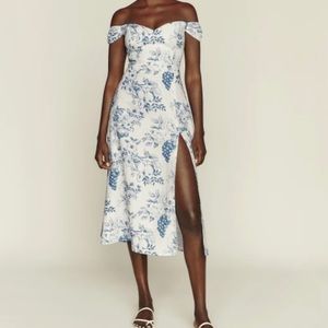 Reformation Bridgton Linen Dress